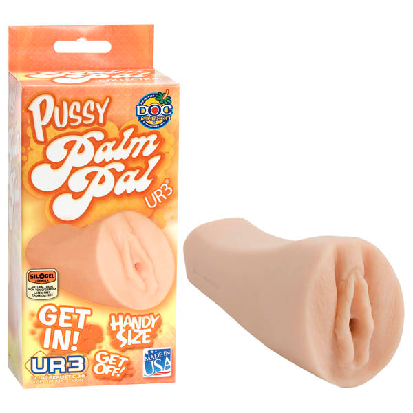 Palm Pal Ultraskyn Pussy Masturbator White > Sex Toys For Men > Masturbators > Manual - Tophatter Daily Deals