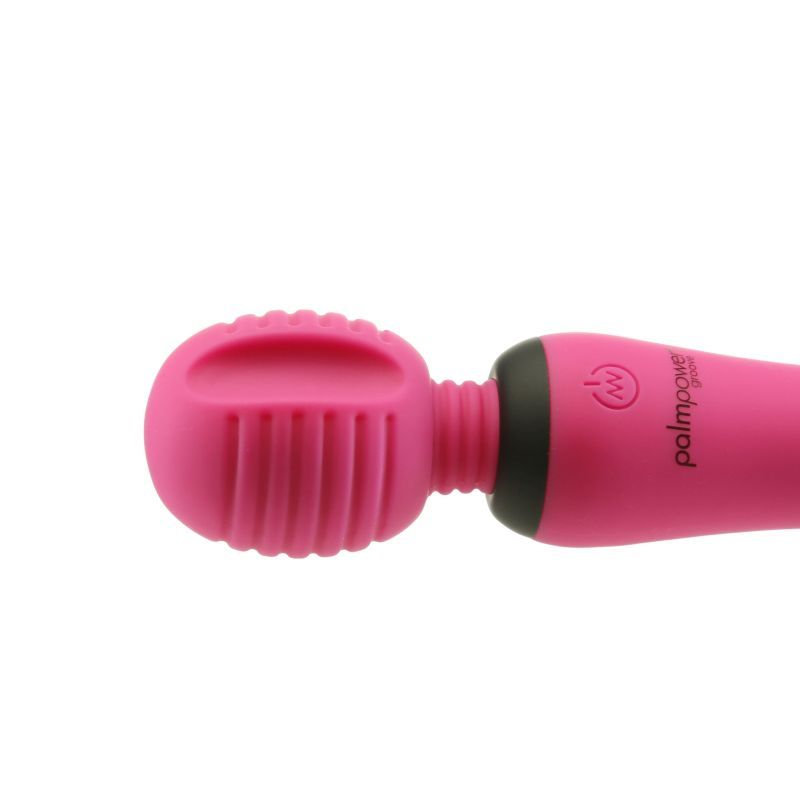 PalmPower Groove Mini Wand Fuchsia - Portable Massager > Sex Toys > Mini Massagers - Tophatter Daily Deals