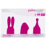 PalmPower Pocket Extended Silicone Massage Heads 3 Pc Set > Sex Toys > Replacement Parts - Tophatter Daily Deals
