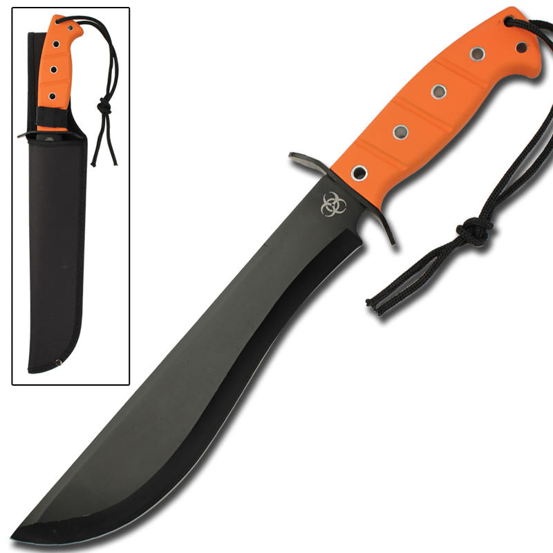 Pandemic Survival Zombie Hunter Knife - TOPHATTER'S ARMORY DEALS Collectible Weapons - Tophatter Daily Deals