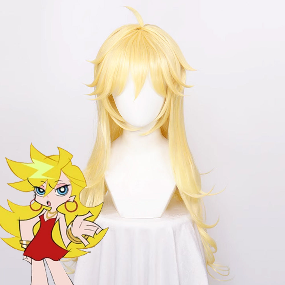 Panty and Stocking with Garterbelt Panty Golden Cosplay Wig Wig - Tophatter Daily Deals
