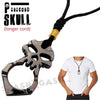 One Finger Skull Knuckle Paracord Self Defense Keychain - 9 Colors SD-KeyChain - Tophatter Daily Deals