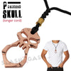 One Finger Skull Knuckle Paracord Self Defense Keychain - 9 Colors SD-KeyChain - Tophatter Daily Deals