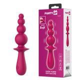 Party Up Evajane 17.1 Centimeter Beaded Vibrator > Anal Range > Vibrating Butt Plugs - Tophatter Daily Deals