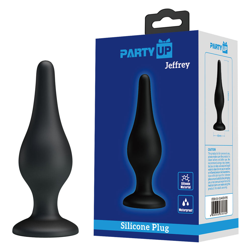 Party Up Jeffrey Butt Plug 14 Cm Pleasure Toy > Anal Range > Butt Plugs - Tophatter Daily Deals