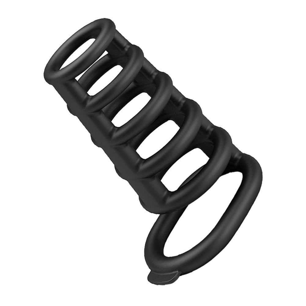 Party Up Kim Cock Cage Cock Ring Extender for Intense Pleasure > Bondage Gear > Male Chastity - Tophatter Daily Deals