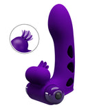 Party Up Mike Finger Vibe Vibrating Finger Vibrator for Intimate Pleasure > Vibrators > Finger Vibrators - Tophatter Daily Deals