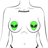 Glow In The Dark Glitter Alien Pasties - Tophatter Daily Deals