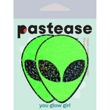 Glow In The Dark Glitter Alien Pasties - Tophatter Daily Deals