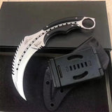 Paw Camping Tactical Knife White - Tophatter Daily Deals