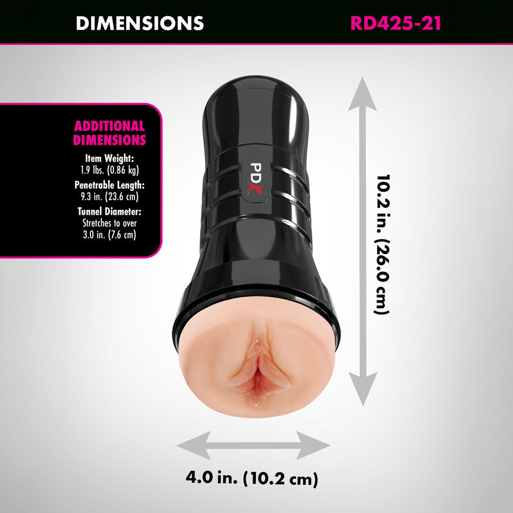 Pdx Wet Pussies Super Luscious Lips XXL Vagina Stroker > Sex Toys For Men > Masturbators > Manual - Tophatter Daily Deals