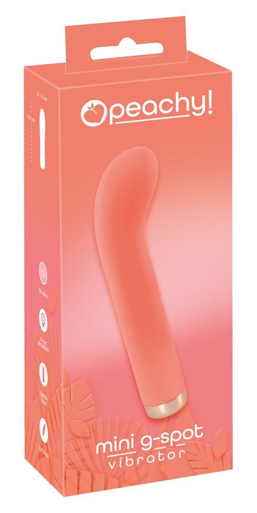 Peachy Mini G-Spot Vibrator Pink Compact Powerful > Sex Toys For Ladies > G-Spot Vibrators - Tophatter Daily Deals