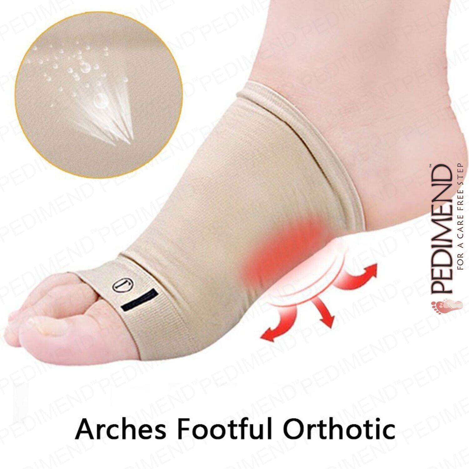 Best Arch Support Insoles for Flat Feet - Correction Sleeve with Soft Gel Pad Inside Exercise & Fitness - Tophatter Daily Deals