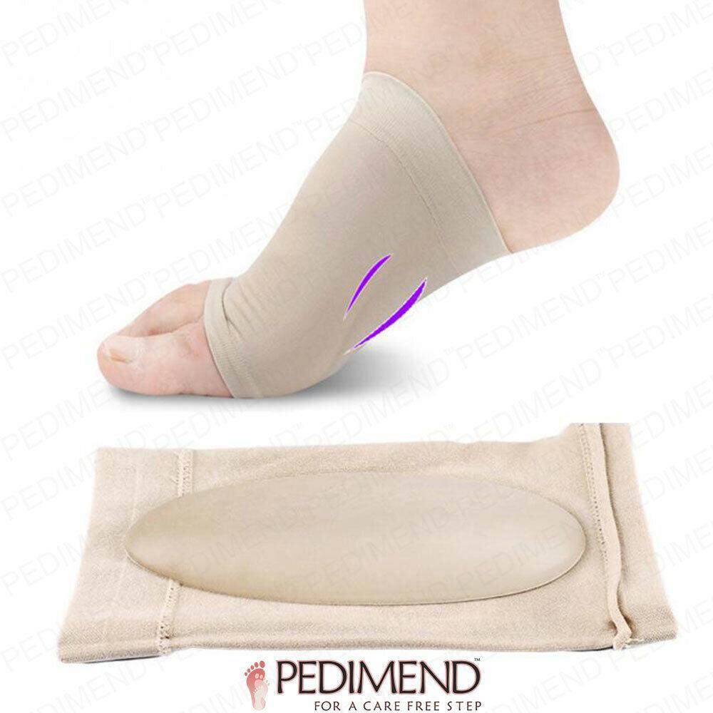 Best Arch Support Insoles for Flat Feet - Correction Sleeve with Soft Gel Pad Inside Exercise & Fitness - Tophatter Daily Deals