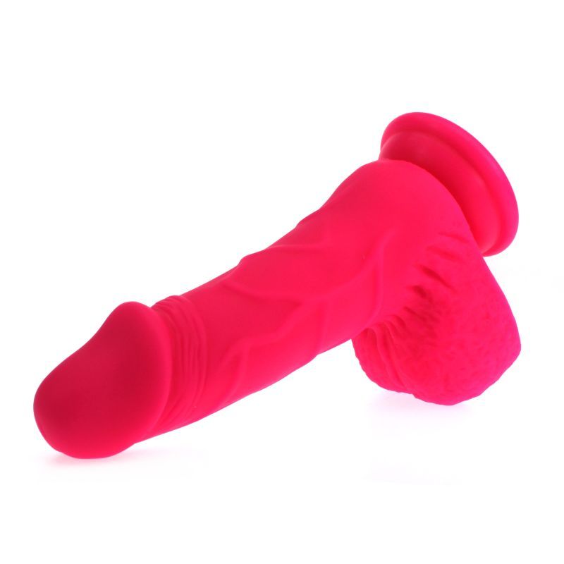 Pedro Thick Realistic Cock with Balls Pink Silicone 6" Dildo > Dildos > Realistic Dildos - Tophatter Daily Deals