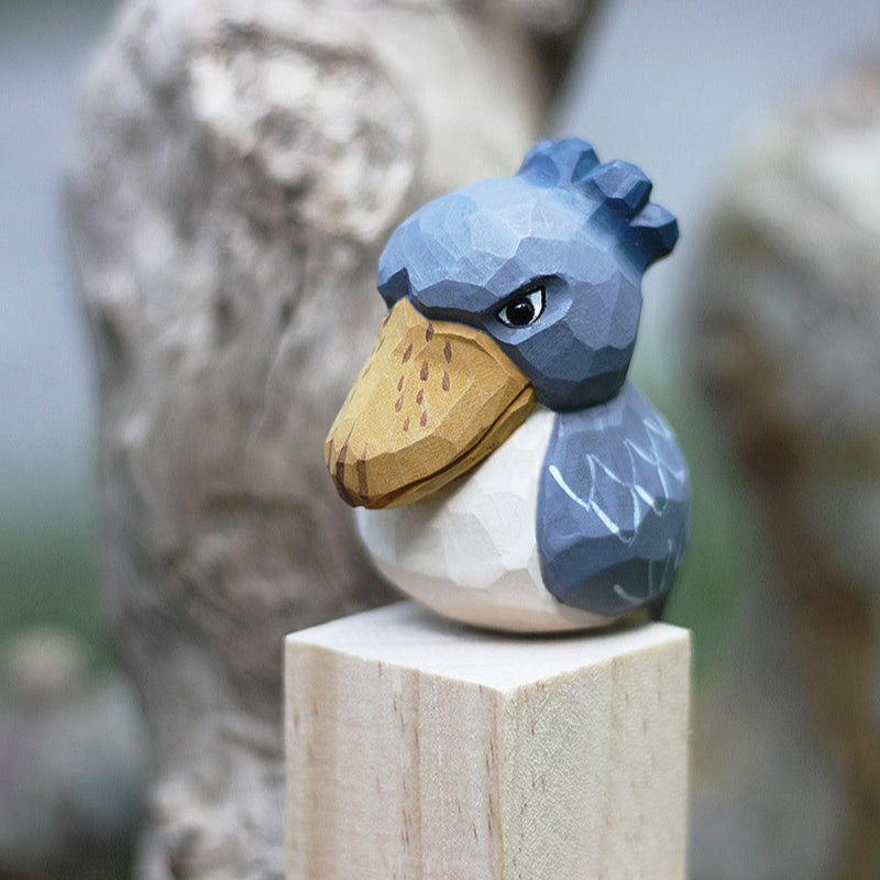 Pelican Handmade Wood Carved Ornament Ornament - Tophatter Daily Deals