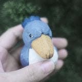Pelican Handmade Wood Carved Ornament Ornament - Tophatter Daily Deals