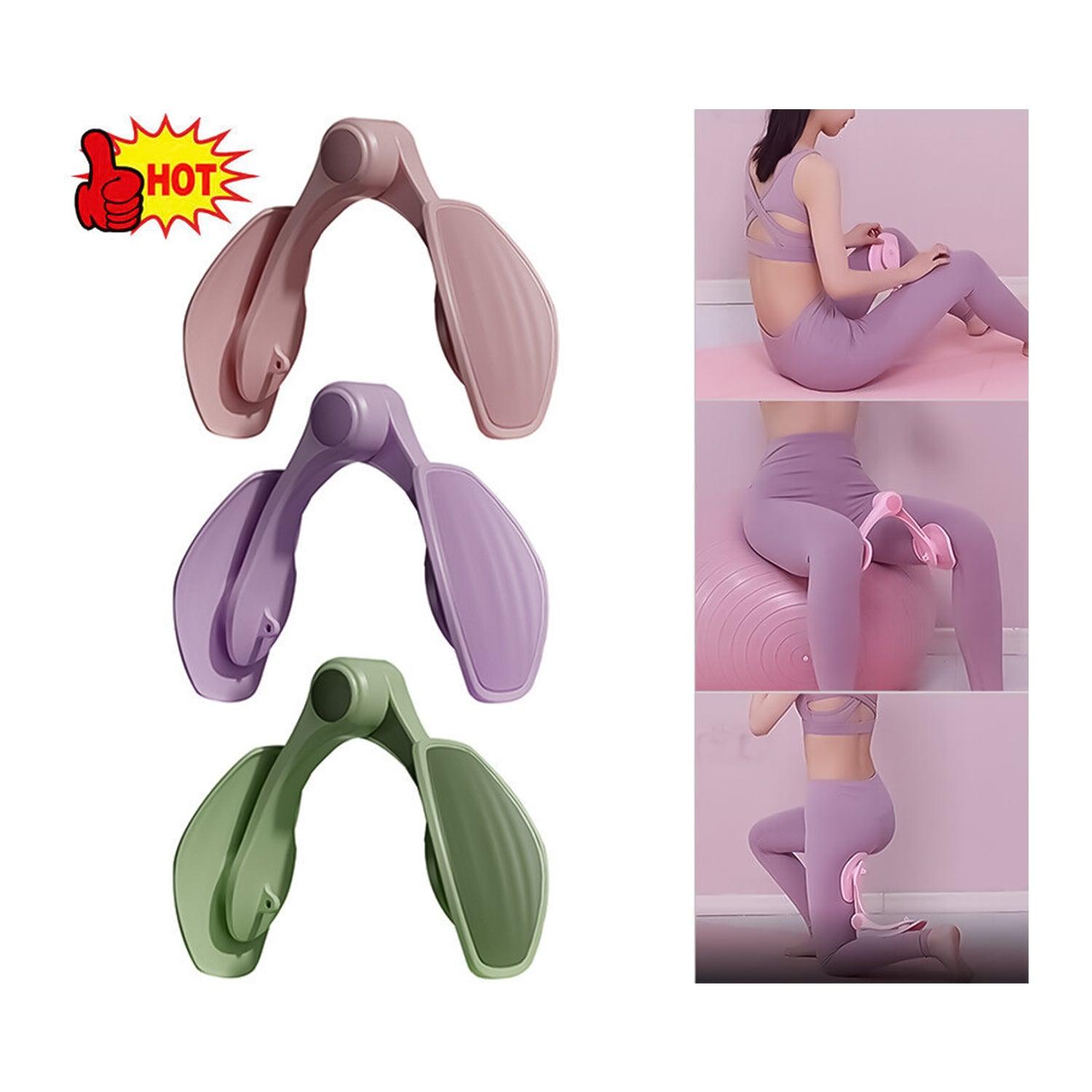 Pelvic Muscle Trainer - Adjustable Inner Thigh Kegel Exerciser Pelvic Floor Muscle Butt Leg Hip Trainer Yoga - Tophatter Daily Deals