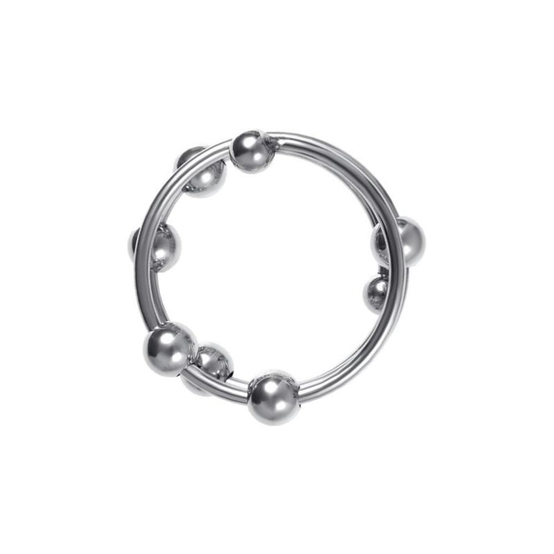 Penis Head Ring Large 4cm for Enhanced Sensitivity and Intense Pleasure > Cock Ring > Metal - Tophatter Daily Deals