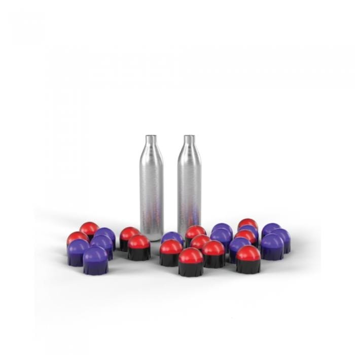 PepperBall® TCP VXR Refill + CO2 Cartridges Refill Kit Pepper Spray - Tophatter Daily Deals