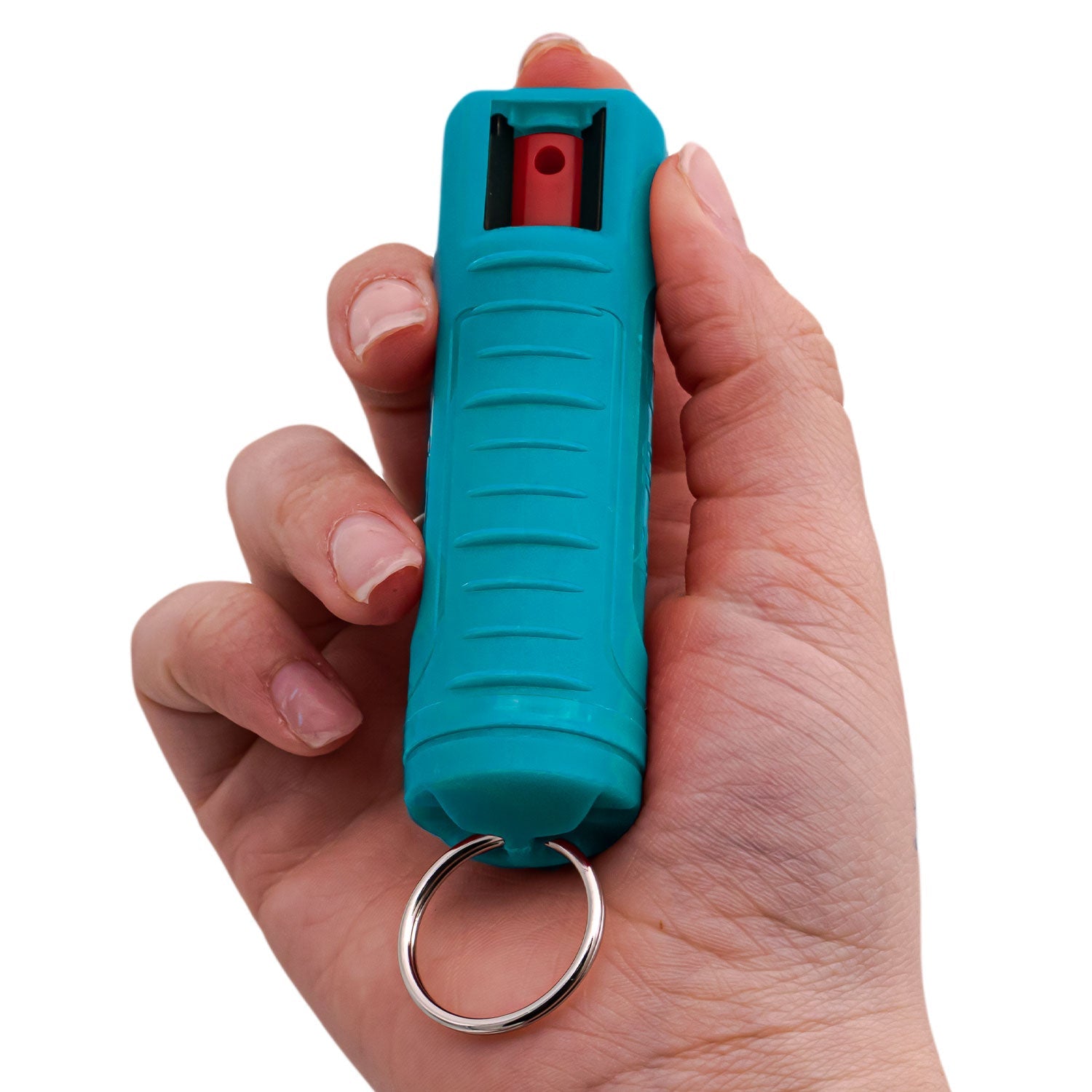 Pepper Spray 1/2 Ounce OC-17 with Clip and Keychain - Teal SD-Pepper Spray - Tophatter Daily Deals