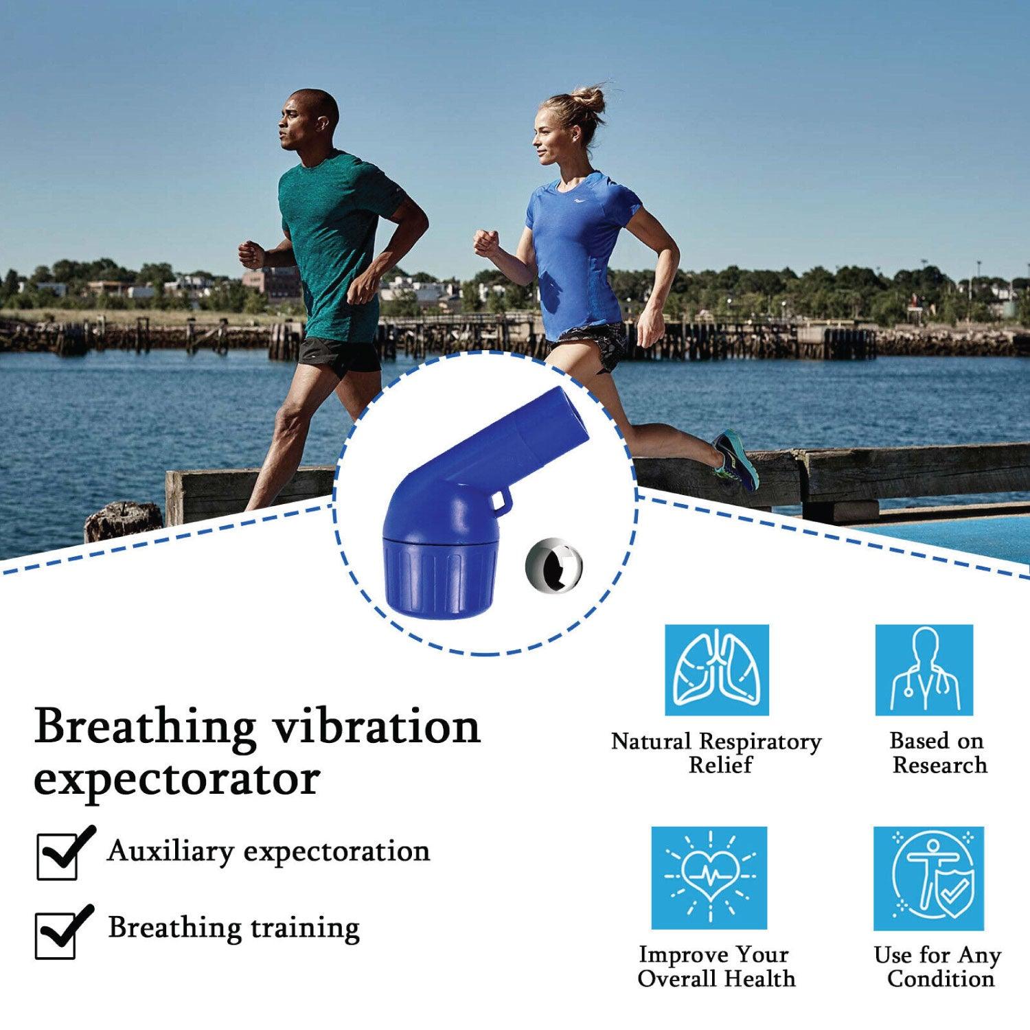 Lung Exerciser Device - Naturally Clear Mucus with The Breathing Exerciser Device Perfect Treatment Aid New Arrival - Tophatter Daily Deals