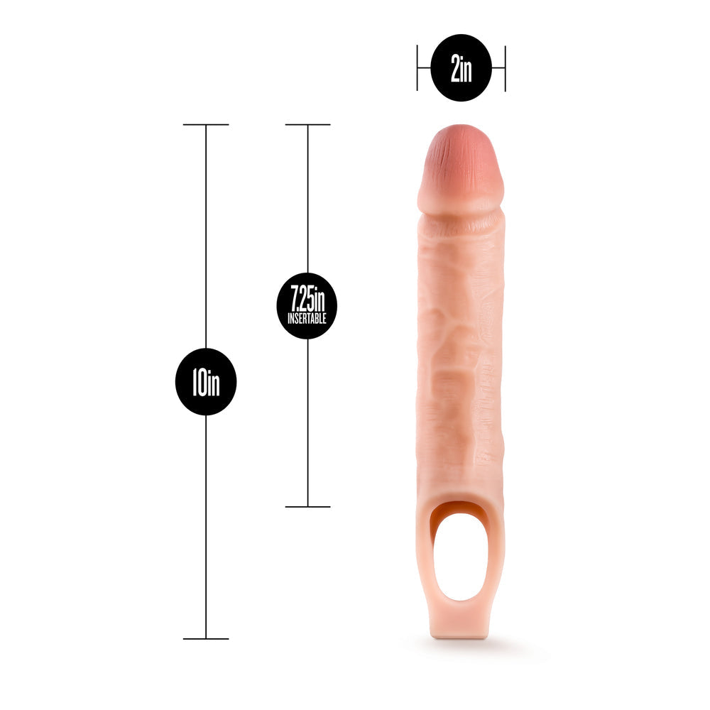 Performance Cock Sheath 10 Inch Penis Extender Sleeve > Sex Toys For Men > Penis Sleeves - Tophatter Daily Deals
