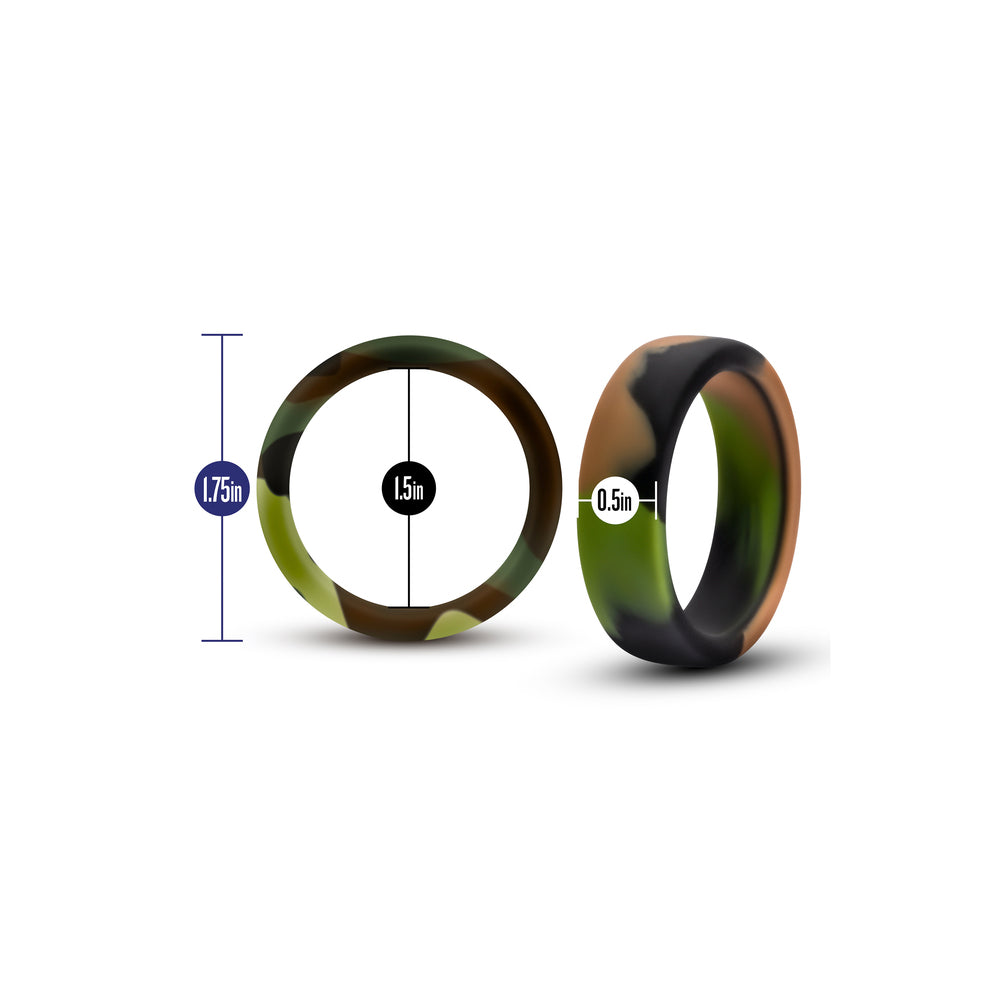 Performance Green Camo Cock Ring – Stretchable Cock Ring > Cock Ring > Single - Tophatter Daily Deals