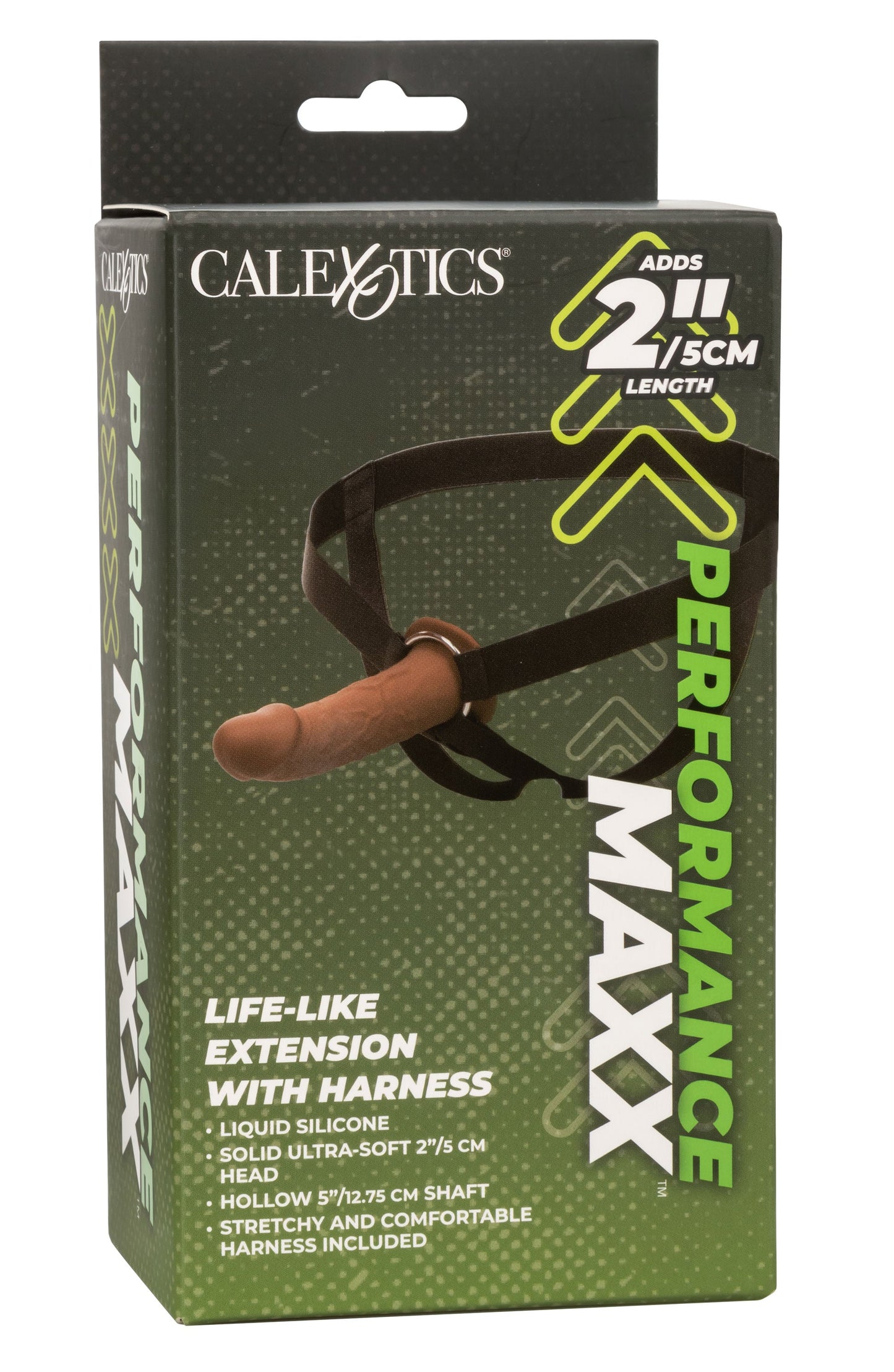 Performance Maxx Life-Like Extension with Harness Brown 2 Inch Length > Dildos > Hollow Strap Ons - Tophatter Daily Deals
