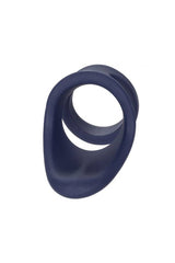 Cal Exotics - Viceroy - Perineum Dual Cock Ring - Blue Sex Toy - Tophatter Daily Deals