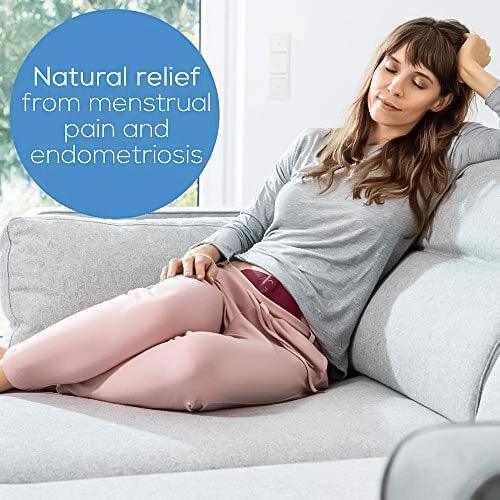 Period Tens Machine UK - TENS and Heat for Natural Menstrual Pain Relief Personal Care - Tophatter Daily Deals