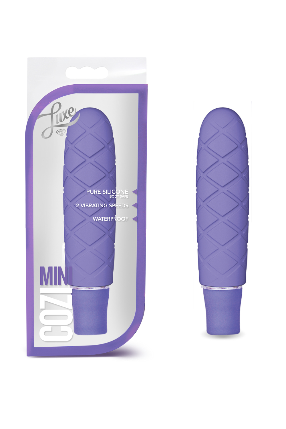 Luxe Cozi Mini Stimulator Periwinkle Bullets - Tophatter Daily Deals
