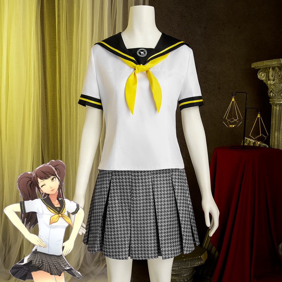 Persona 4 Yasogami High School Summer Uniform Rise Kujikawa Cosplay Costume Costume - Tophatter Daily Deals