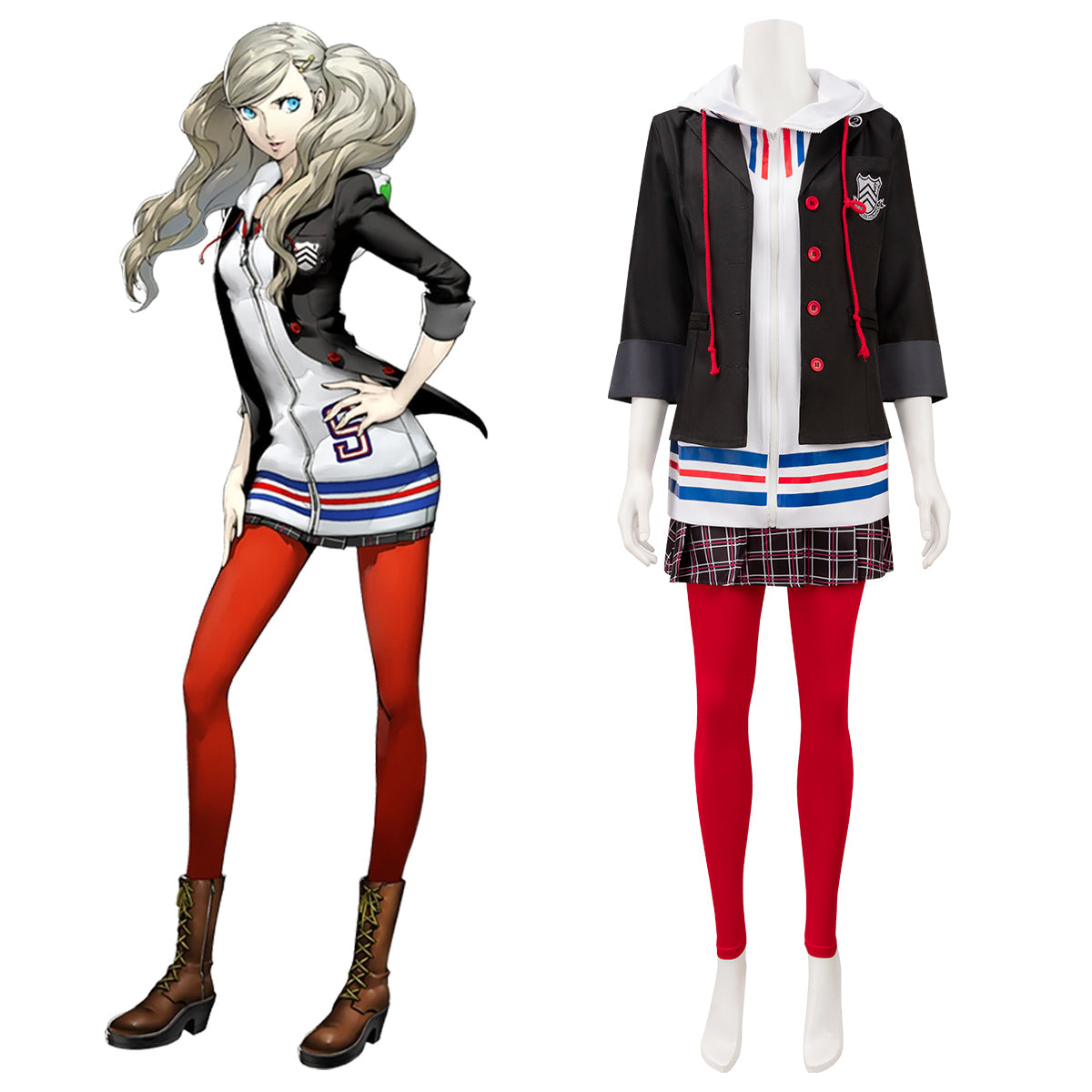 Persona 5 Ann Takamaki Cosplay Costume - New Edition Costume - Tophatter Daily Deals