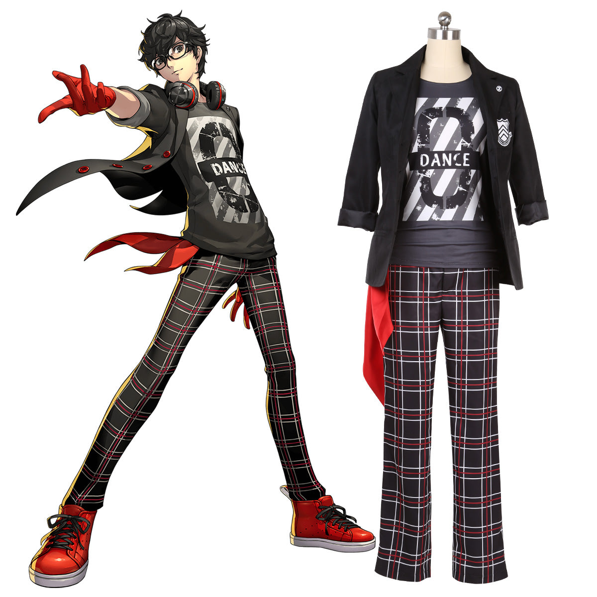 Persona 5: Dancing Star Night Protagonist Akira Kurusu Ren Amamiya New Cosplay Costume Costume - Tophatter Daily Deals