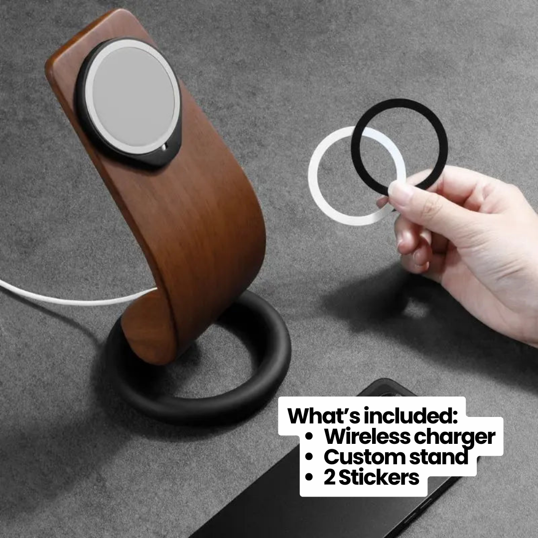 Personalized MagSafe Charger Stand - Tophatter Daily Deals