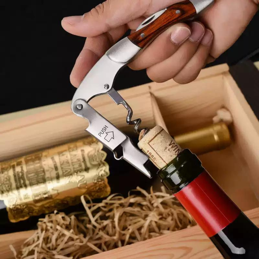 Personalized Wine Bottle Opener Custom - Tophatter Daily Deals
