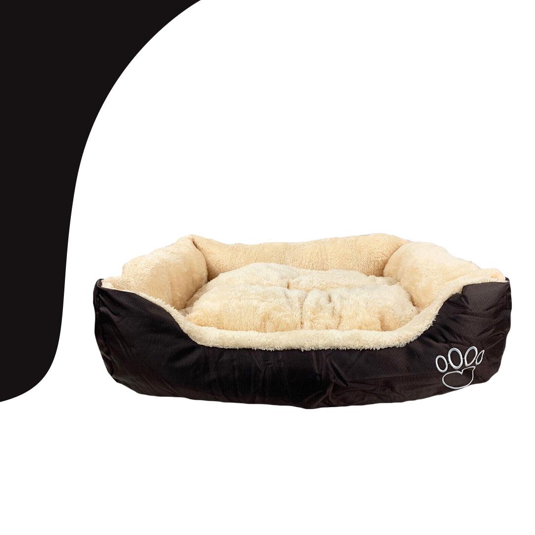 Best Washable Dog Bed - Soft Washable Puppy Cushion Warm Bed Brown Pet Products - Tophatter Daily Deals