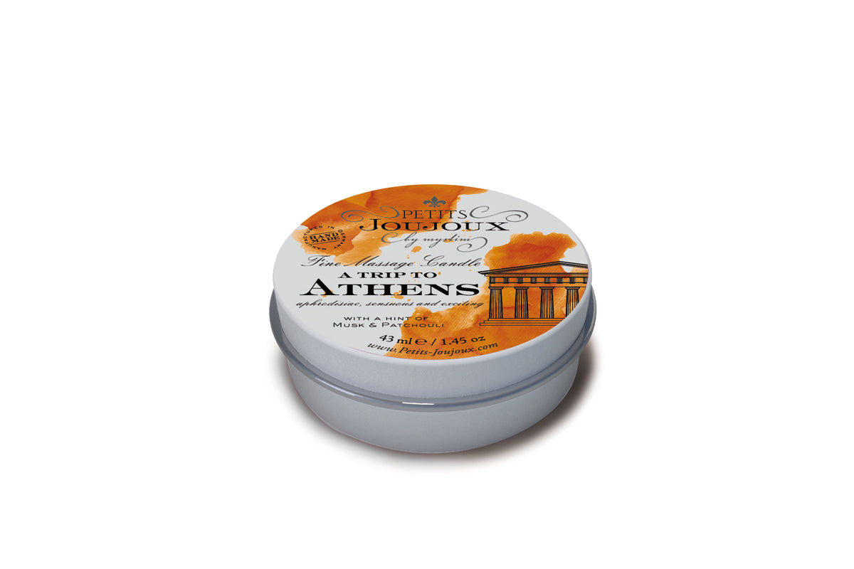 Petits JouJoux Massage Candle Athens 43ml Sensual Aromatherapy > Candles > Massage - Tophatter Daily Deals