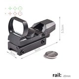 Aluminum Red Green Dot Sight Scope - Tophatter Daily Deals