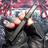 Phantom OTF Knife D2 Automatic Switchblade CNC Tanto Ser - Stonewash Knife-OTF - Tophatter Daily Deals