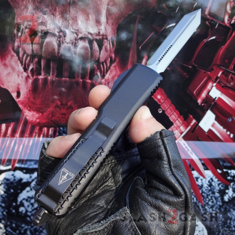 Phantom OTF Knife D2 Automatic Switchblade CNC T6061 - 6 Blades! Knife-OTF - Tophatter Daily Deals
