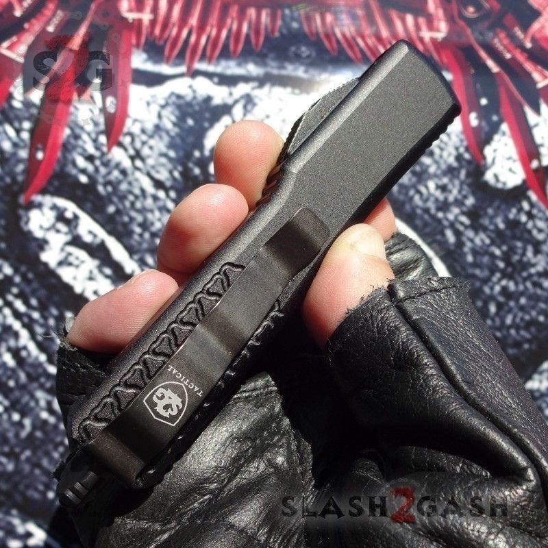 Phantom OTF Knife D2 Automatic Switchblade CNC T6061 - 6 Blades! Knife-OTF - Tophatter Daily Deals