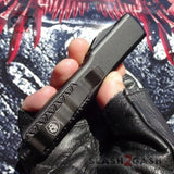 Phantom OTF Knife D2 Automatic Switchblade CNC Tanto Ser - Stonewash Knife-OTF - Tophatter Daily Deals