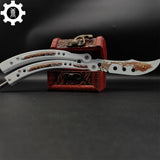 Phoenix Balisong Metal Butterfly Knife Game Prop - Tophatter Daily Deals