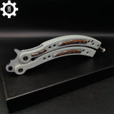 Phoenix Balisong Metal Butterfly Knife Game Prop - Tophatter Daily Deals