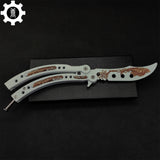 Phoenix Balisong Metal Butterfly Knife Game Prop - Tophatter Daily Deals