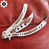 Phoenix Balisong Metal Butterfly Knife Game Prop - Tophatter Daily Deals