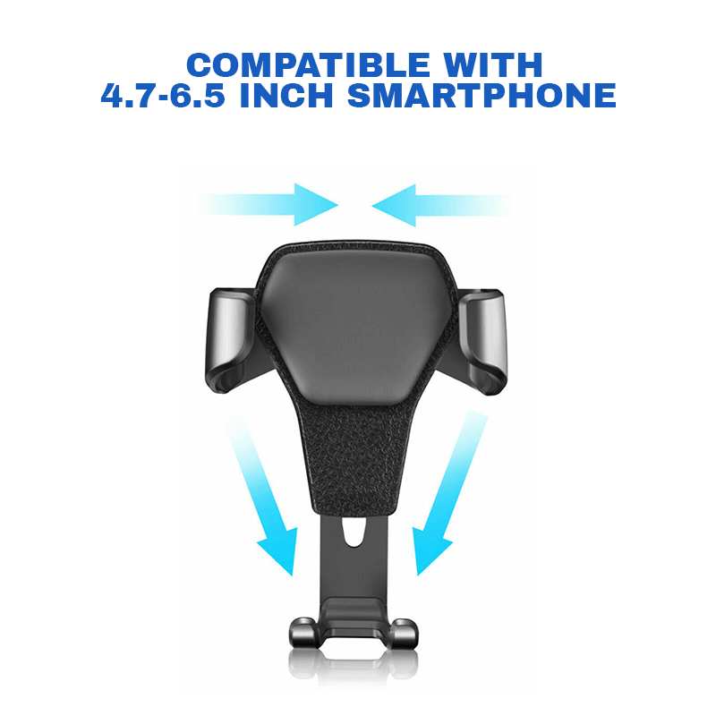 Phone Holder for Car - Universal Mobile Car Phone Holder Air Vent Gravity Design Mount Cradle Stand Car Accessories - Tophatter Daily Deals