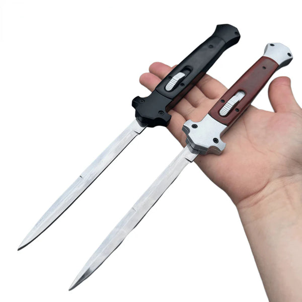 The Gargantuan Godfather 13" OTF Stiletto - Tophatter Daily Deals